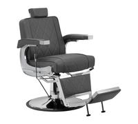 Sedia per barbiere barber chair | Hair System BM88066 (silver/grigio)