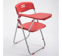 Sedia per conferenze pieghevoli in plastica con braccio tablet sedia da scrivania impilabile per la sedia da addestramento per sedili imbottiti in ginnastica della scuola per ufficio per ospiti di