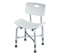 SEDIA PER DOCCIA E WC - REGOLABILE IN ALTEZZA - PORTATA 227 Kg