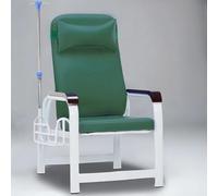 Sedia per flebotomia con telaio in acciaio completamente reclinabile e regolabile e cestino portaoggetti per procedure di estrazione del sangue in ambienti clinici e domestici