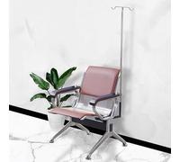 Sedia per flebotomia medica con imbottitura in pelle e braccioli per procedure di estrazione del sangue in cliniche e laboratori