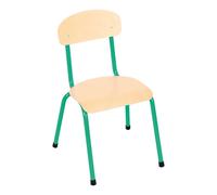 Sedia Per La Scuola Dell' Infanzia Bambino Misura 2 H 31 cm. Verde