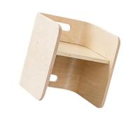 Sedia per Lo svezzamento Montessori Sgabello con gradini con Maniglie attività Scaffale per Libri Mobili in Legno per cameretta per