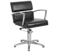 Sedia per Parrucchiere | Gabbiano BRUXELLES (nero)