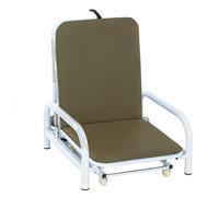 Sedia per Sala d'attesa Portatile con Letto Pieghevole a 180 Gradi, Ideale per Gli Operatori Sanitari ospedalieri e Versatile per l'uso Seduto o sdraiato