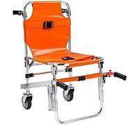 Sedia per scale, Macchina for spostare sedie a rotelle mobili confortevoli for esterni - Telaio leggero e pieghevole Sedia for scale in alluminio Ambulanza Vigile del fuoco Pista di evacuazione Luce f