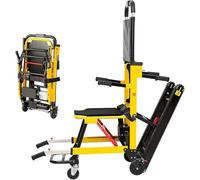 Sedia per Scale per Evacuazione Medica Mobile Sedia A Rotelle Elettrica Montascale per Anziani Disabili, Sedia A Rotelle Pieghevole Consente Ai Disabili E agli Anziani di Cambiare Facilment