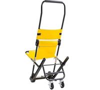 Sedia per Scale Portatile, Ambulanza Pompiere Evacuazione Leggera Pieghevole Pieghevole Svilubile Scala Scala, Operazione Singola Persona, capacità 400LBS