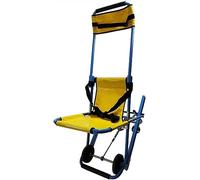 Sedia per scale, Sedia for scale con due cinture di sicurezza, sedia for scale con ascensore medico for l'evacuazione dei vigili del fuoco dell'ambulanza