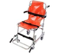 Sedia per scale, Sedia for scale di evacuazione su e giù for le scale Sedia for barella Barella pieghevole Barella for scale Lega di alluminio Sedia for elevazione medica Ambulanza di emergenza a 4 ru