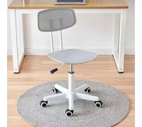 Sedia per scrivania senza braccioli Sedia rotante regolabile in altezza, sedia girevole per computer, sedia operativa ergonomica, per casa/ufficio di piccole dimensioni (Size : B)