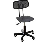 Sedia per scrivania senza braccioli Sedia rotante regolabile in altezza, sedia girevole per computer, sedia operativa ergonomica, per casa/ufficio di piccole dimensioni (Size : A)