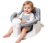 Sedia per vasca da bagno per bambini, sedia da doccia con schienale e braccioli, per bambini fino a 6 mesi per imparare a sedersi, nuovi genitori, bagno a casa
