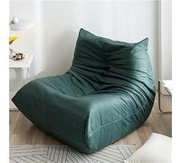 Sedia per videogiochi, divano per soggiorno e camera da letto, a un posto, in schiuma ad alta densità (grigio, 90 x 105 x 70 cm)