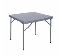 VERDELOOK Sedia Pieghevole in plastica HDPE, 45x50x88 cm, Bianco