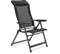 Sedia pieghevole berger luxus iseo nero