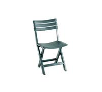 SEDIA PIEGHEVOLE BIRKI VERDE/BIANCO 41X46X78CM 2,78KG GIARDINO CASA PZ 4 OFFERT