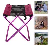 Sedia pieghevole da campeggio Panca pieghevole portatile Comodo sgabello da