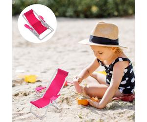 Sedia Pieghevole Da Spiaggia Seggiolina Mobili Per Case Delle Bambole