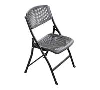 Sedia pieghevole ergonomica portatile compatta sgabello in plastica per casa, ufficio, scuola, sala conferenze, capacità 150 kg, colore nero, ideale per uso commerciale, 1 pezzo