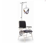 Sedia pieghevole for trazione cervicale, fisioterapia, sedia for trazione cervicale riabilitativa, migliora la postura con il nostro dispositivo di trazione cervicale