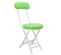 Sedia pieghevole imbottita con struttura in metallo per una facile conservazione comoda seduta in spugna sedia da ufficio in pelle PU perfetta per gli ospiti leggera e resistente