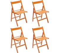 SEDIA PIEGHEVOLE IN LEGNO DA CAMPEGGIO GIARDINO CASA CUCINA SEDIE SALVASPAZIO