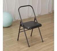 Sedia pieghevole in metallo, design portatile, leggera, senza schienale, robusta, perfetta per giardino, campeggio, eventi all'aperto, facile da trasportare, soluzione di seduta durevole.