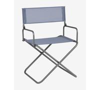 Sedia pieghevole Lafuma Mobilier FGX XL Batyline Iso blu grigio scuro