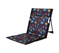 Sedia Pieghevole Outdoor Poltrona Reclinabile Imbottita Robusta per Esterno | Sedia Pieghevole da Piscina Per Chi Vive in Appartamento Adolescenti Viaggiatori Soggiorno Campeggio Spiaggia e Bordo