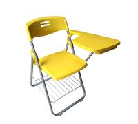 Sedia pieghevole per allenamento con blocco note per studio, soluzione portatile per sale conferenze e aule