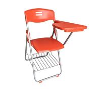 Sedia pieghevole per allenamento con blocco note per studio, soluzione portatile per sale conferenze e aule