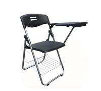 Sedia pieghevole per allenamento con blocco note per studio, soluzione portatile per sale conferenze e aule