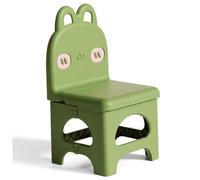 Sedia pieghevole per bambini, sedia da campeggio portatile per la scuola materna domestica all'aperto, verde
