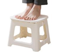 Sedia Pieghevole Per Bambini, Sedia Pieghevole Per Bambini Con Orecchio Di Coniglio, Sgabello A Gradini Pieghevoli In Plastica Dello Schienale, Design Sicuro E Confortevole, Portatile E Comodo, 27,5 C