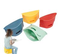 Sedia pieghevole per campeggio, sgabello pieghevole - 4 X viaggio campeggio sgabello pieghevole | dimensioni tasche interne Utilizzare mobili impermeabili per collezionare famiglie