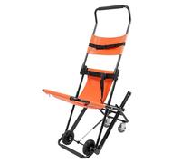 Sedia pieghevole per scale, sedia manuale di emergenza in alluminio, sedia di evacuazione mobile con ruote, leggera e pieghevole, portata 159 kg, adatta per anziani e me