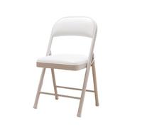 Sedia pieghevole portatile dal design durevole per feste, eventi, matrimoni, sale studio e ufficio, leggera, salvaspazio, facile da trasportare, comoda seduta