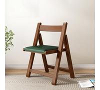 Sedia Pieghevole Portatile, Sedie Pieghevoli da Interno , Pieghevole E Senza Installazione, Preferibilmente in Legno Massello, Senza Crepe, Resistente Ai Carichi, Adatto for Uso Interno ed Esterno(Gre
