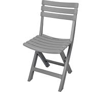 Sedia Pieghevole Robusta in Plastica, Sedia da Giardino Colorata, da Bistro e Balcone, da Campeggio