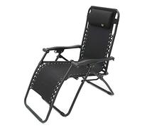 Sedia pieghevole, Sedia pieghevole, sedia for la pausa pranzo, for il pisolino dei bambini, da ufficio femminile, 151 * 62 75 cm, resistente(Black)