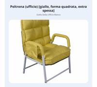 Sedia Pigra Pieghevole Imbottitura Spessa Poltrona da Rea Forma di Ax Design