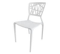 SEDIA POLIPROPILENE DESIGN INTERNO ESTERNO RISTORANTE EVENTI PUB BAR IMPILABILE