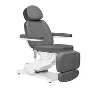 Sedia Poltrona Elettrica CLASSIC 3 motori per Centro Estetico Pedicure Grigio
