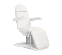 Sedia Poltrona Elettrica ECLIPSE 4 Motori per Centro Estetico Pedicure Bianco