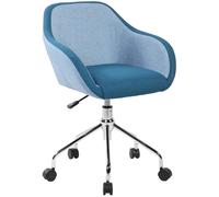 Sedia Poltrona Operativa da Ufficio in Tessuto Tosini Columbus Blu