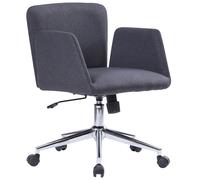 Sedia Poltrona Operativa da Ufficio in Tessuto Tosini Laredo Grigia
