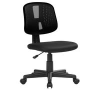 Sedia Poltrona Operativa da Ufficio in Tessuto Tosini Seattle Nera