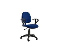 Sedia poltroncina dattilo per ufficio casa scrivania Easy Colore Blu
