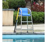 Sedia portatile del bagnino con il palo di salvataggio, Seat antiruggine di osservazione per la sicurezza all'aperto e le competizioni